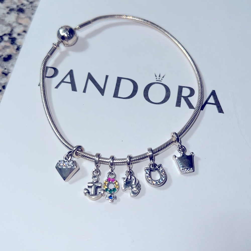 Pandora Bracelet with charms